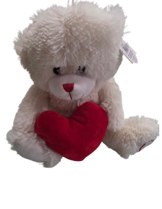 Oso peluche rojo